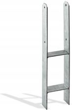 Podstawa Słupa Kotwa Typu H do Betonu 14cm Długa