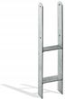 Podstawa słupa wspornik typu H stalowa 141x600x6mm