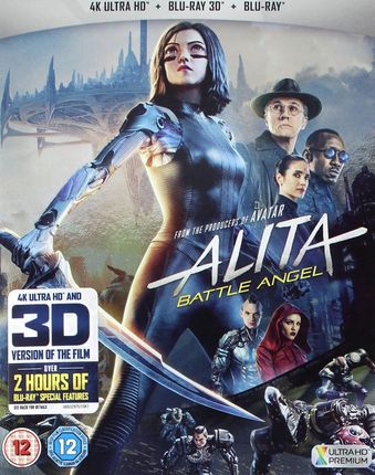 Alita: Battle Angel [Blu-Ray 4K]+[Blu-Ray 3D]+[Blu-Ray]
