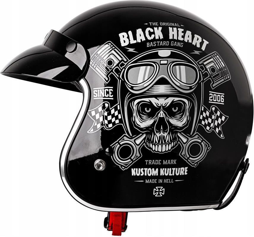 Kask motocyklowy otwarty chopper W-tec V541 Xs - zdjęcie 5 Kask motocyklowy otwarty chopper W-tec V541 Xs