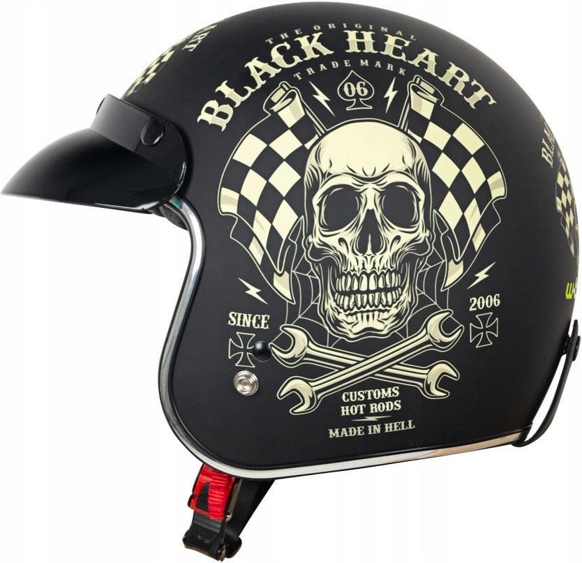 Kask motocyklowy otwarty chopper W-tec V541 Xs - zdjęcie 8 Kask motocyklowy otwarty chopper W-tec V541 Xs