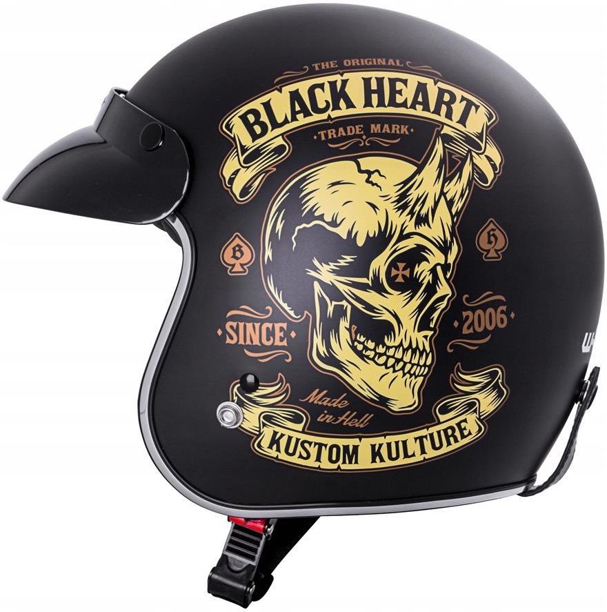 Kask motocyklowy otwarty chopper W-tec V541 Xs - zdjęcie 9 Kask motocyklowy otwarty chopper W-tec V541 Xs