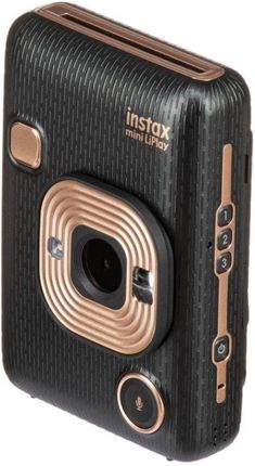 FUJIFILM instax mini LiPlay ブラック Aparat analogowy FujiFilm Instax mini LiPlay Czarny - Ceny i