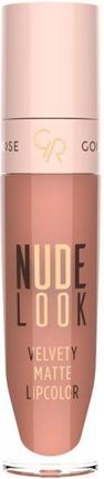 Golden Rose Nude Look Matowa Pomadka Do Ust W Płynie 02 Peachy Nude 5,5Ml 