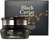 Holika Holika Black Caviar Wrinkle Recovery Cream Krem przeciwzmarszczkowy z kawiorem 50ml 