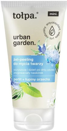 tołpa. urban garden, delikatny żel- peeling do mycia twarzy MINI 75 ml