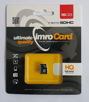 Imro Karta Micro Sdhc Microsd4/16G 4/16Gb (416gb)