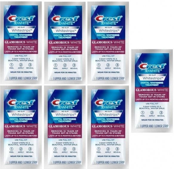 Crest 3D Whitestrips Crest Glamorous White 14Szt Enamel Safe Opinie i
