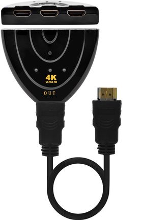 Switch HDMI 3x1 4K*2K 3D FullHD Rozdzielacz 