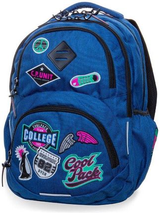 Coolpack Plecak młodzieżowy Dart Girls Badges Denim 37916CP nr B19057