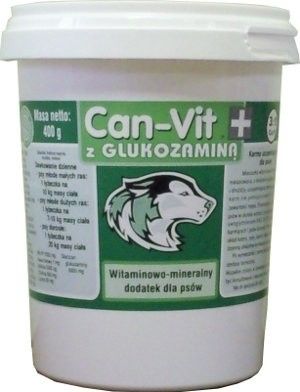 Can-Vit Plus z glukozaminą zielony 400g