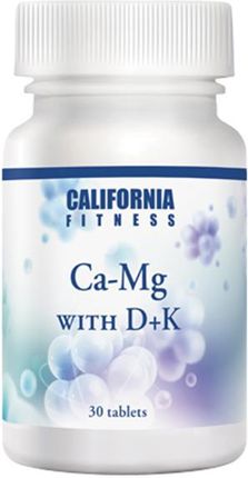 Calvita, California Fitness, Ca-Mg z D+K, 30 tabl