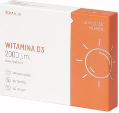 Laboratoria Gemini Semalab Witamina D3 2000J.M. 60Kaps. - Opinie I Ceny ...