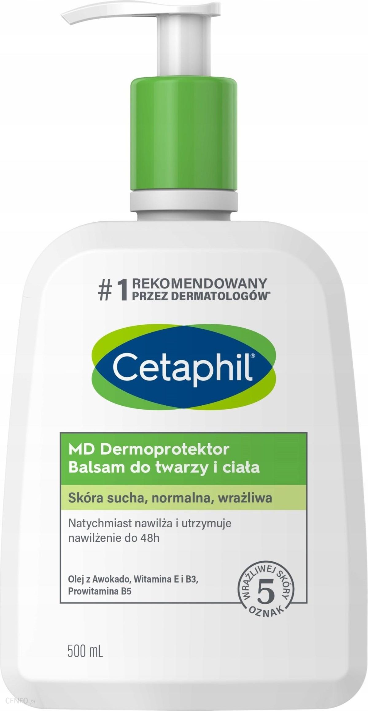  Cetaphil MD Dermoprotector veido ir kūno losjonas 500 ml