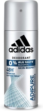 Adidas Adipure Men Dezodorant Spray 48H Bez Alkoholu 150Ml