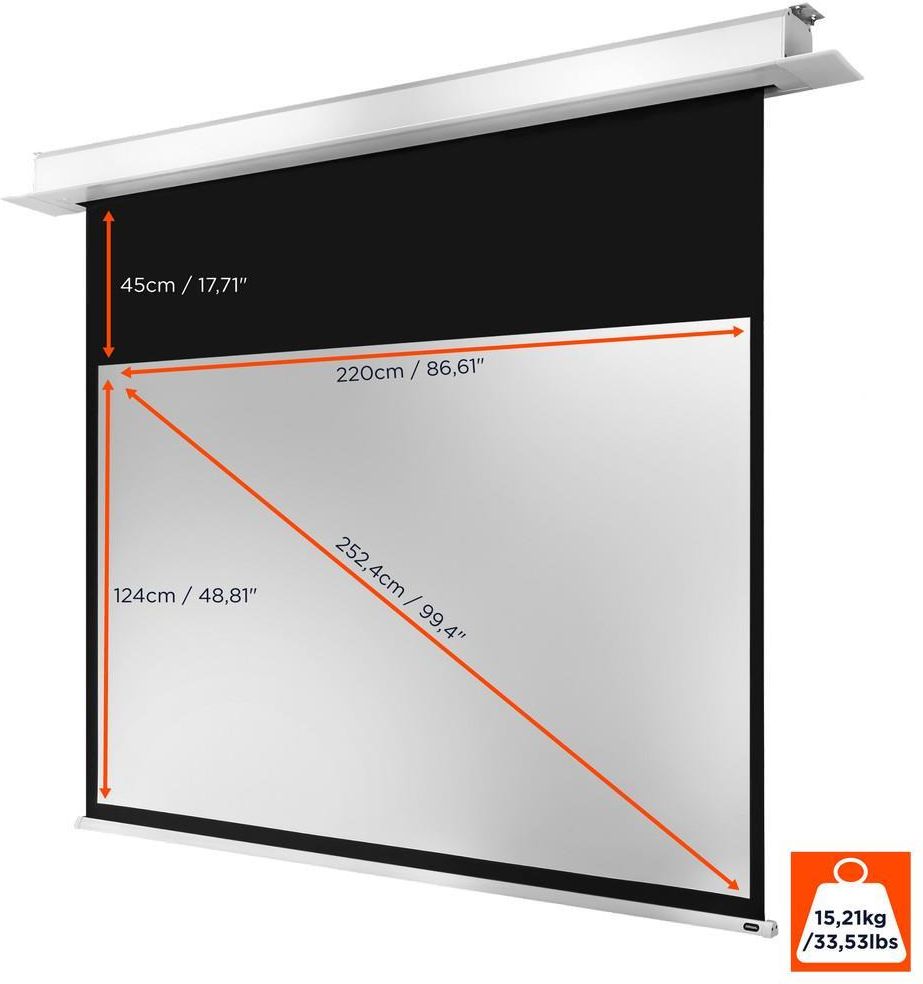 фото Проекційний екран Celexon Professional Plus 220x124cm (1000000878) 1