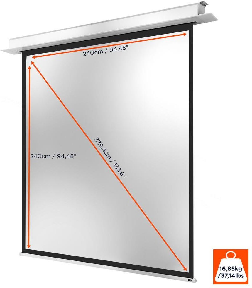 фото Проекційний екран Celexon Professional Plus 240x240cm (1000000866) 1