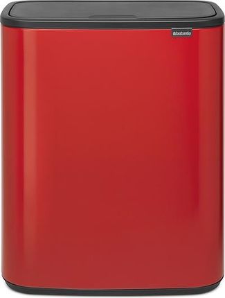 Brabantia Kosz Na Śmieci Bo Touch Bin 2X30 L Czerwony (221507)