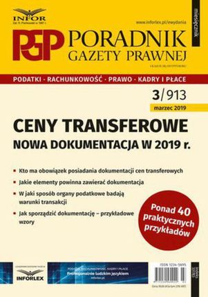 Ceny transferowe - dokumentacja w 2019 r..
