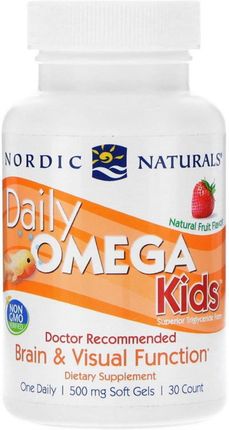 Nordic Naturals Daily Kids - Omega 3 Dla Dzieci 30 Kaps