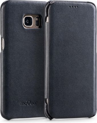 Movear Etui S7 edge Samsung Galaxy skórzane czarne