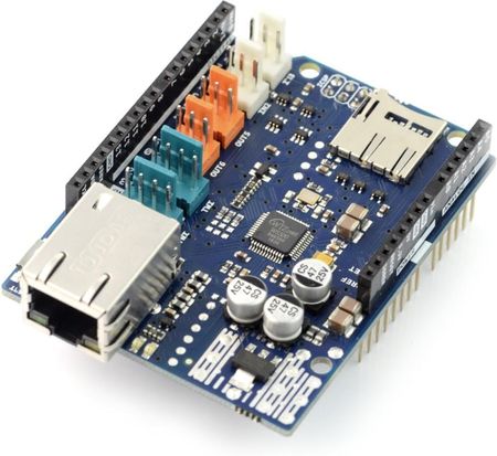 Arduino Ethernet Shield 2 z czytnikiem kart micro