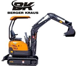 Zdjęcie Berger Kraus Mini Koparka Z Osprzętem Yanmar Bk1600 - Mielec