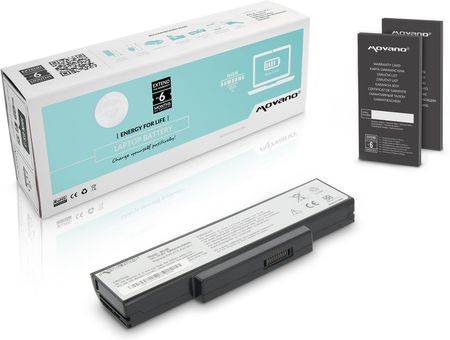 Movano Premium Bateria Asus K72, K73, N73, X77 (5200 mAh) (BZASA32K72)
