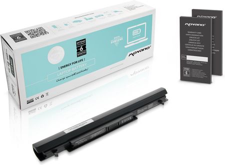 Movano Premium Bateria Asus A46, K56, (2600 mAh) (BZASK56)