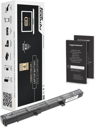 Movano Premium Bateria Asus X451, X551 (2600 mAh) (BZASX451)