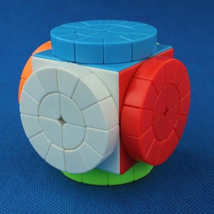 Zcube 2X2 Time Machine Cube Stickerless Jasny