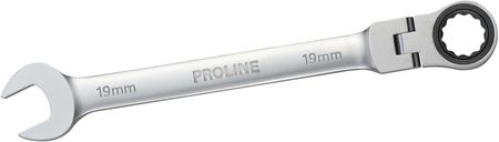 Proline Klucze oczkowo-płaski z grzechotką i Przegubem HD 12mm 35452