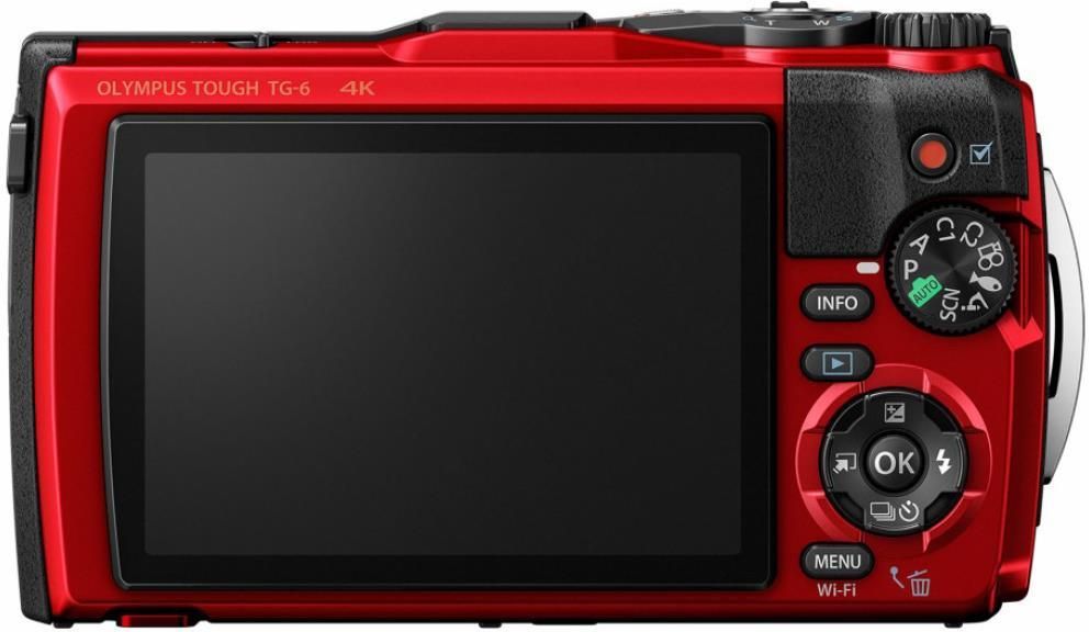 Olympus TOUGH TG-6 czerwony - zdjęcie 1 Olympus TOUGH TG-6 czerwony