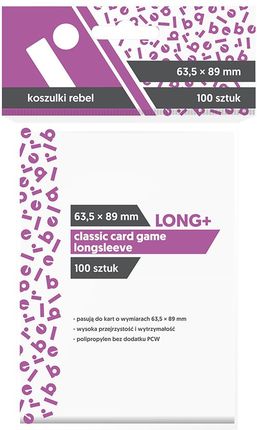 Rebel Koszulki Classic Card Game Longsleeve 63,5x89mm 100szt