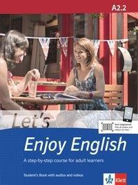 Let's Enjoy English A2.2. Student's Book with audios and videos(Paperback)(niemiecki)