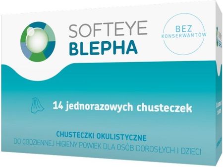 Softeye Blepha chusteczki okulistyczne 14 szt.