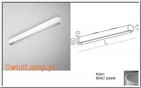 Aquaform Equilibra Soft 148 Led M930 Natynkowa Biały (40044M930D00023)