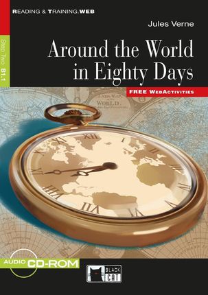 Around the World in 80 days. Buch + CD-ROM (Verne Jules)(Paperback)(niemiecki)