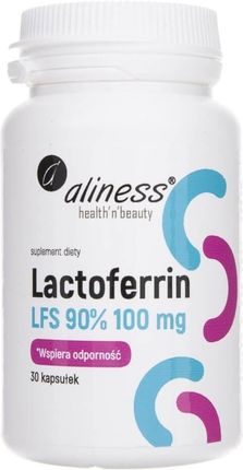 ALINESS Lactoferrin LFS 90% 100 mg - 30 kaps.