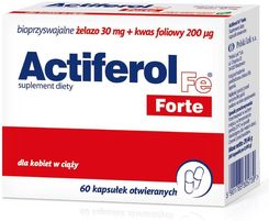 ACTIFEROL FE FORTE - 60 kaps. - Układ krążenia i serce