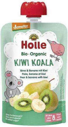 Holle Mus Owocowy W Tubce Gruszka Banan Z Kiwi Po 8 Miesiącu 100G
