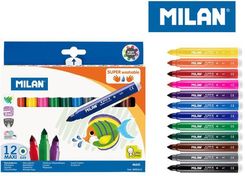 Zdjęcie Milan Flamastry Maxi Super Washable 12 Kolorów - Bierutów