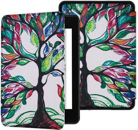 Etui Alogy Smart Case Kindle Paperwhite 4 Kolorowe drzewko  - Kolorowe drzewko (33707)