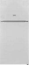 Lodówka Lodówka Kernau KFRT 12152 W z zamrażalnikiem górnym 122 cm Srebrna - zdjęcie 1