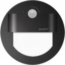 Skoff Oczko Schodowe Z Czujnikiem Rueda Led Pir 120 Motion Sensor Light Czerń Światło Niebieskie (Mjruedb)