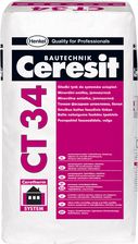 Zdjęcie CERESIT CT 34 Gładaki do systemów dociepleń - biały 25kg - Szczecin