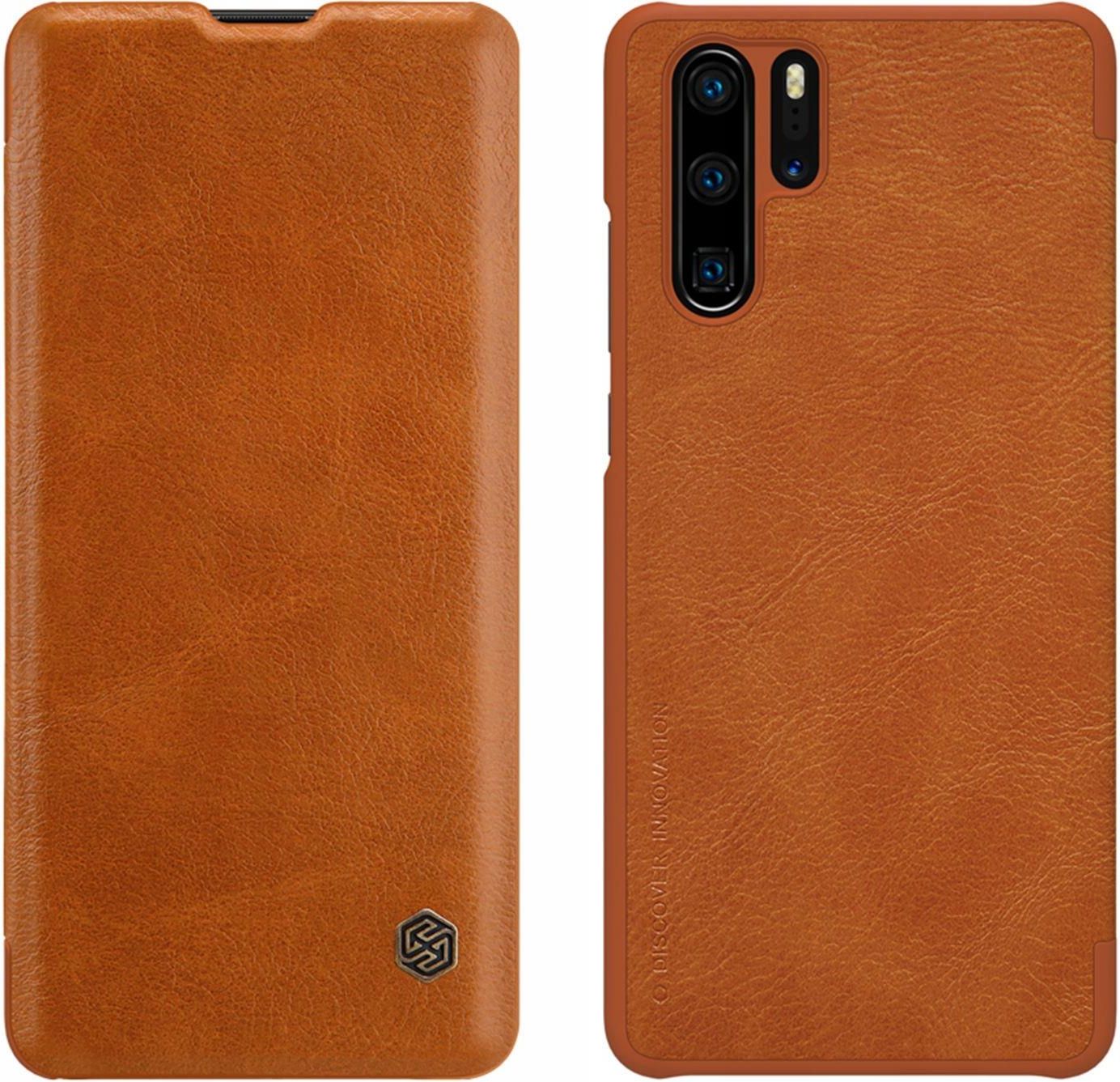 Etui skórzane z klapką Nillkin Qin Huawei P30 Pro (6902048173361