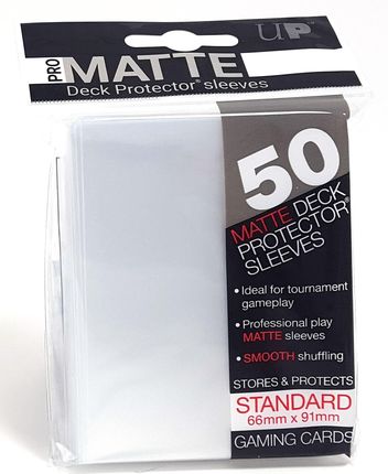 Ultra-Pro koszulki Pro-Matte Standard 66x91mm - Przeźroczyste (50)