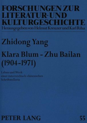 Klara Blum - Zhu Bailan  (Yang Zhidong)(niemiecki)