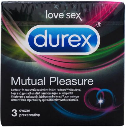 Durex Mutual Pleasure Prezerwatywy 3Szt